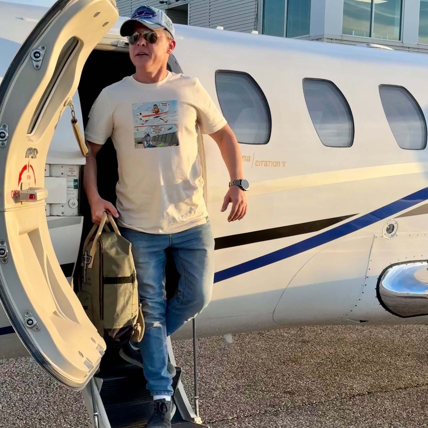 FL3500 PREMIUM TEE CAPTAIN STRAUSS