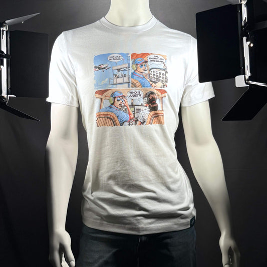 WHO IS JULIET? PREMIUM TEE PILOT COMICS