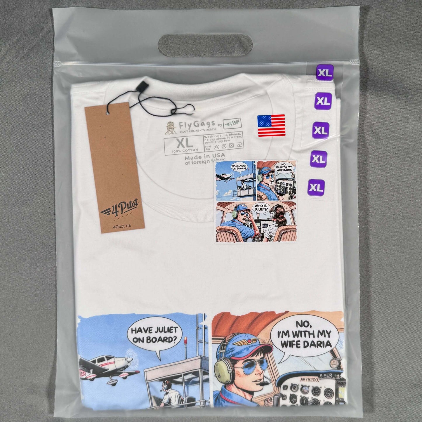 WHO IS JULIET? PREMIUM TEE PILOT COMICS