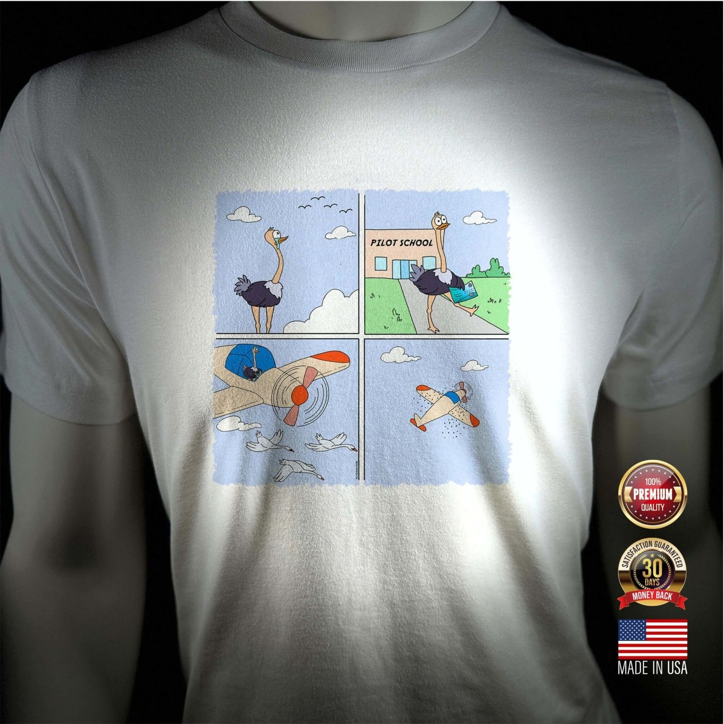 DREAMS MUST COME TRUE PREMIUM TEE CAPTAIN STRAUSS