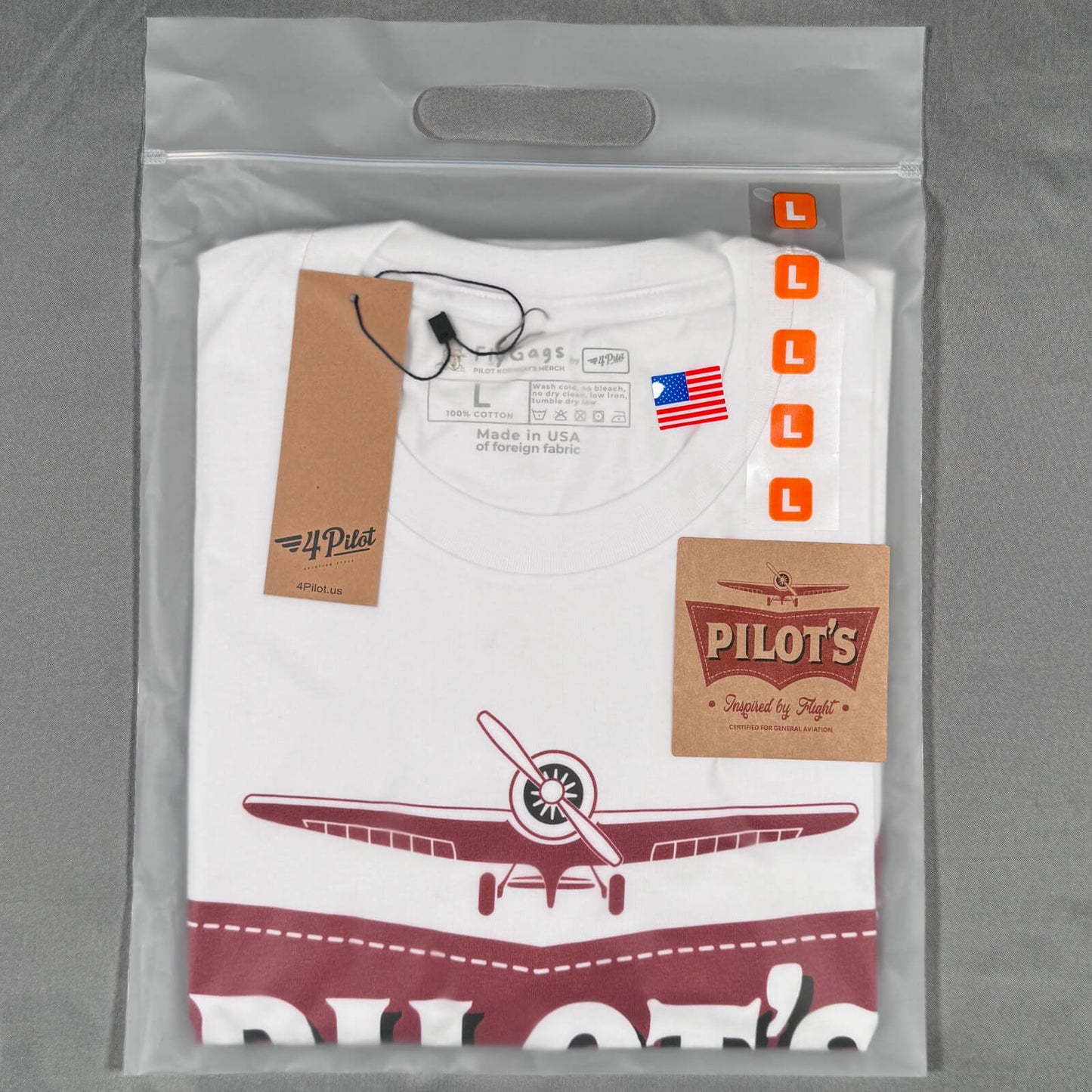 PILOT'S PREMIUM TEE THE PARODY HANGAR