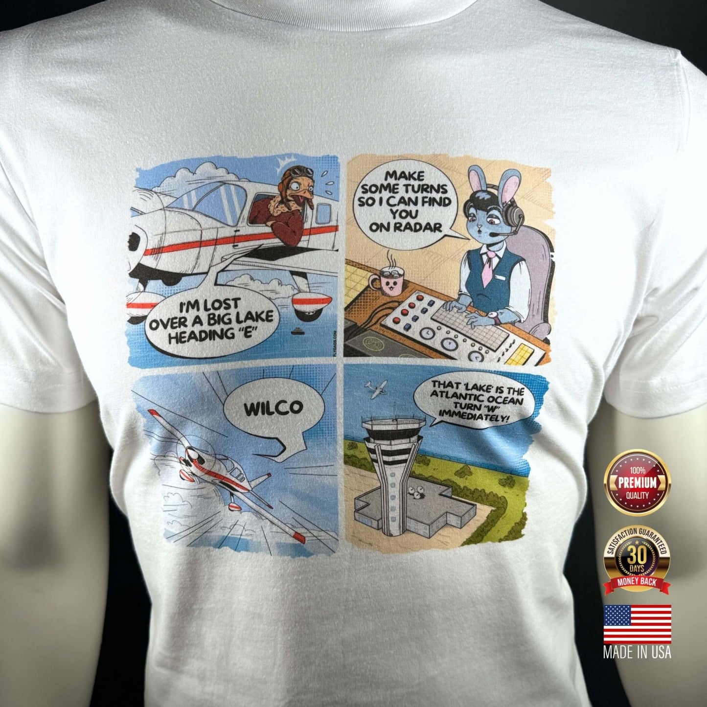 THAT LAKE IS THE OCEAN PREMIUM TEE CAPTAIN STRAUSS