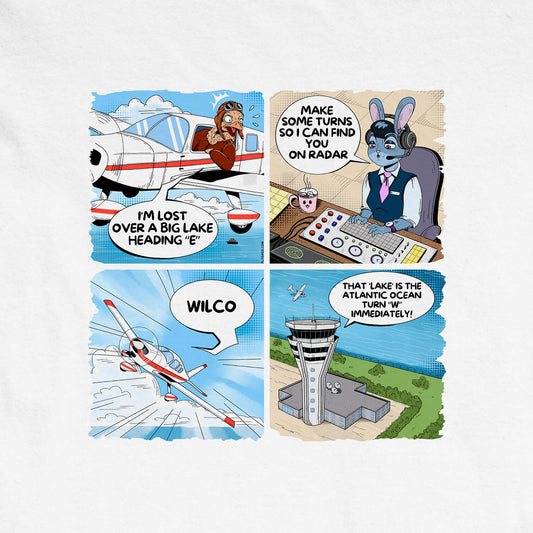THAT LAKE IS THE OCEAN (Ver. 2) REGULAR TEE PILOT COMICS