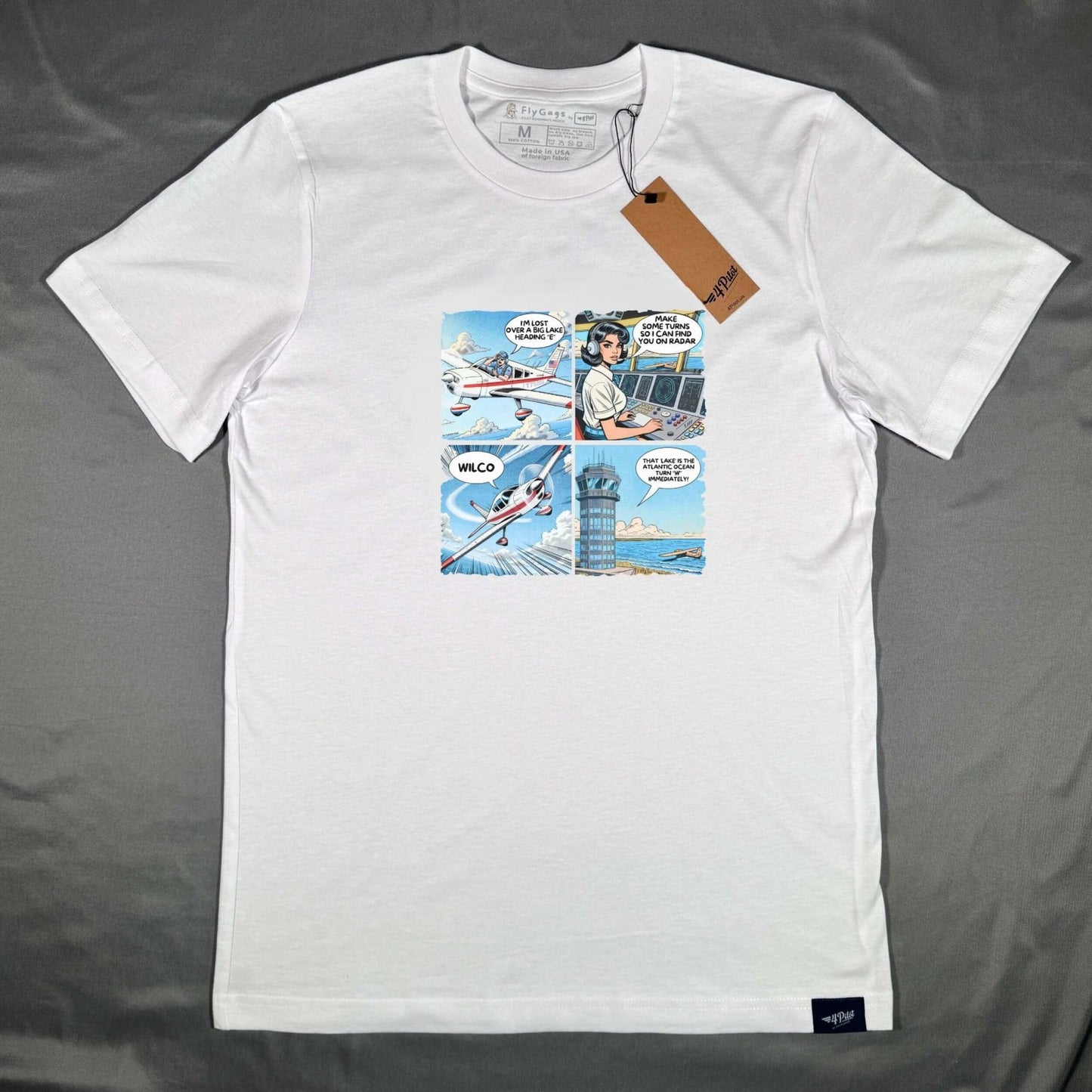 THAT LAKE IS THE OCEAN PREMIUM TEE PILOT COMICS