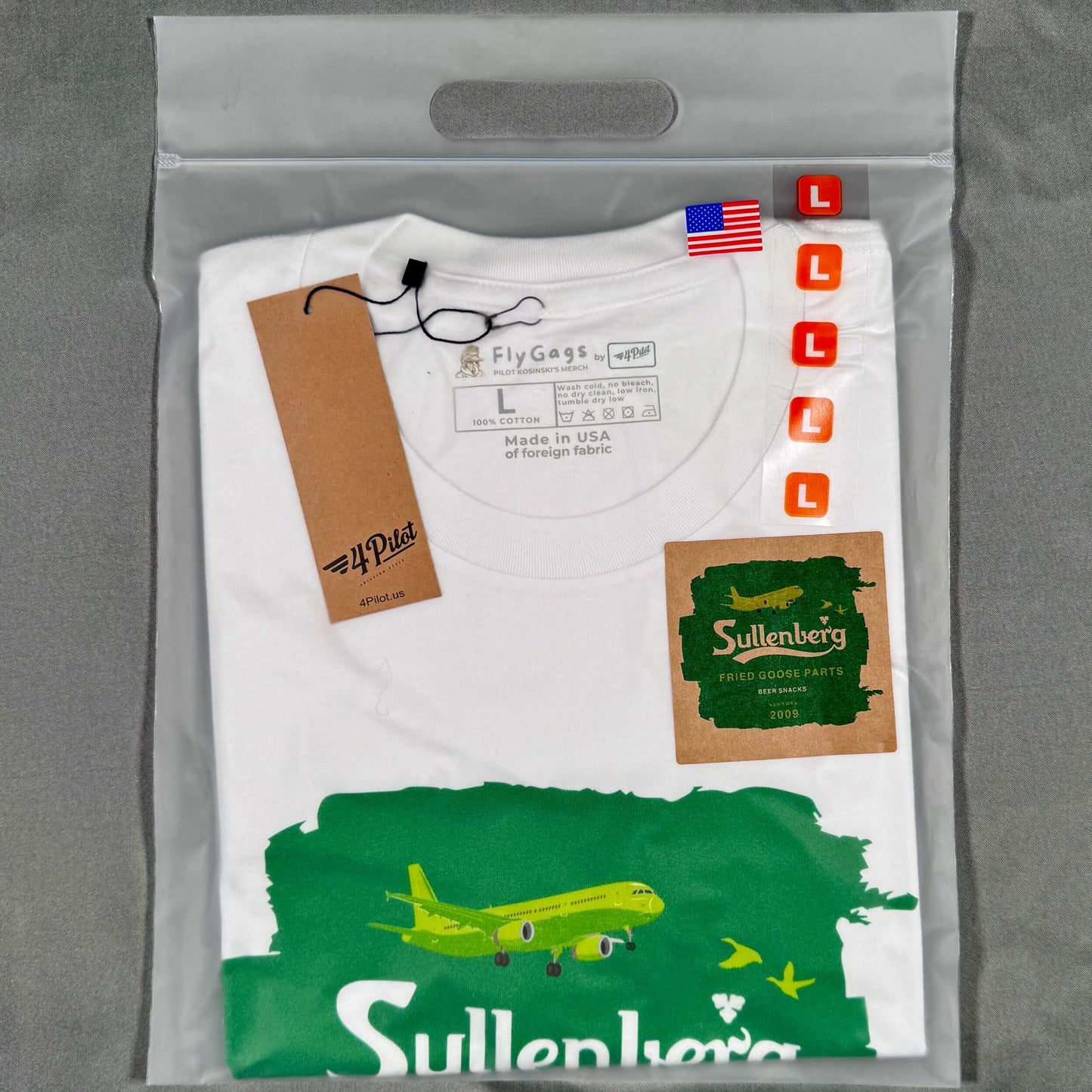 SULLENBERG PREMIUM TEE THE PARODY HANGAR