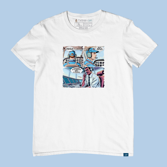 "THE NOISE" CLASSIC PILOT COMICS PREMIUM T‑SHIRT