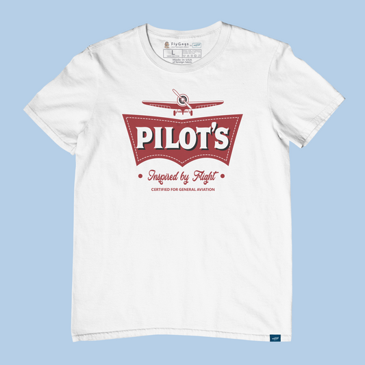 "PILOT'S" THE PARODY HANGAR PREMIUM T‑SHIRT