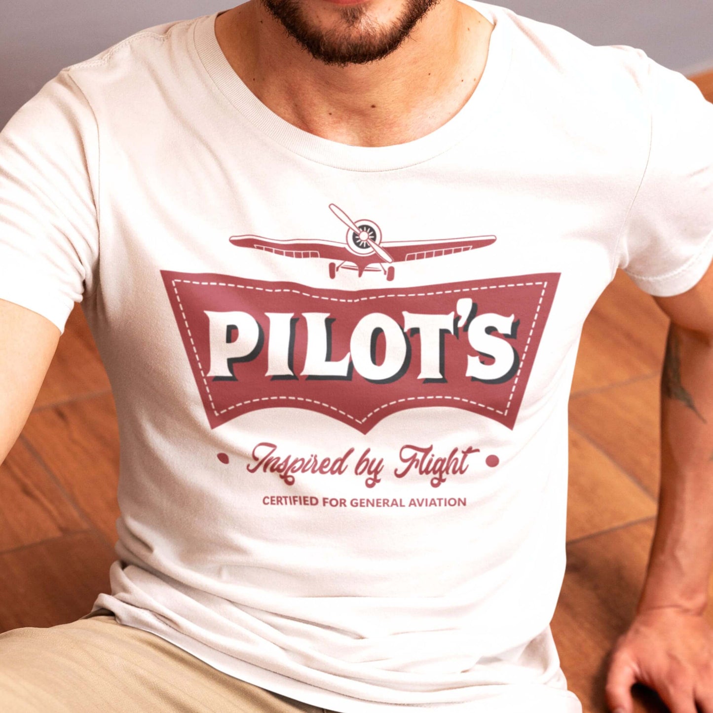 PILOT'S REGULAR TEE THE PARODY HANGAR