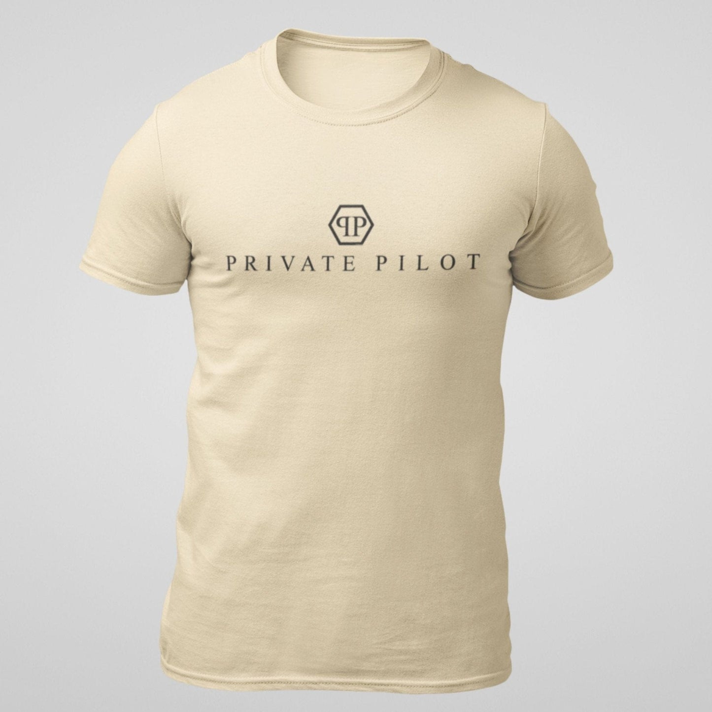 "PRIVATE PILOT" TEE, STD, THE PARODY HANGAR COLLECTION GENERAL AVIATION T-SHIRT FOR PILOT PILOT GIFT