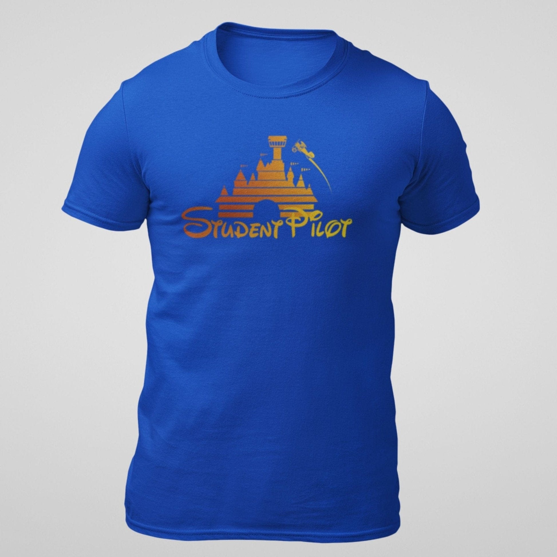 "STUDENT PILOT" TEE, STD, THE PARODY HANGAR COLLECTION GENERAL AVIATION T-SHIRT FOR PILOT PILOT GIFT